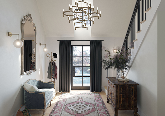 Tussah, Anthracite - Made to Measure Curtains - Image 13